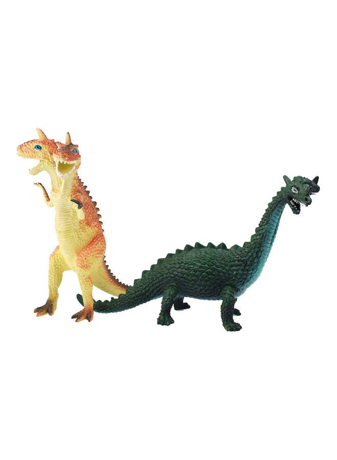 NIBEMINENT 2-Piece Dual-Headed Dinosaur Action Figure Set for Kids - Image 3