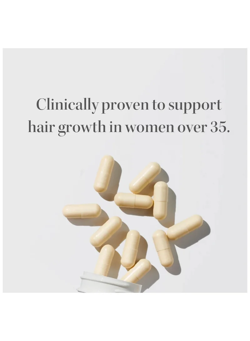 HAIR BURST Hair Vitamins For Women 35 + With Added Collagen - Food Supplement Containing:60 Vitamin,Minerals,Collagen,MSM & Amino Acids. Capsules
