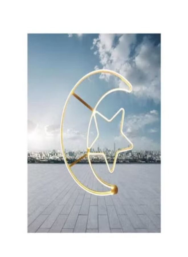 أكاليكس رمضان القمر والنجوم ضوء الديكور - Image 3