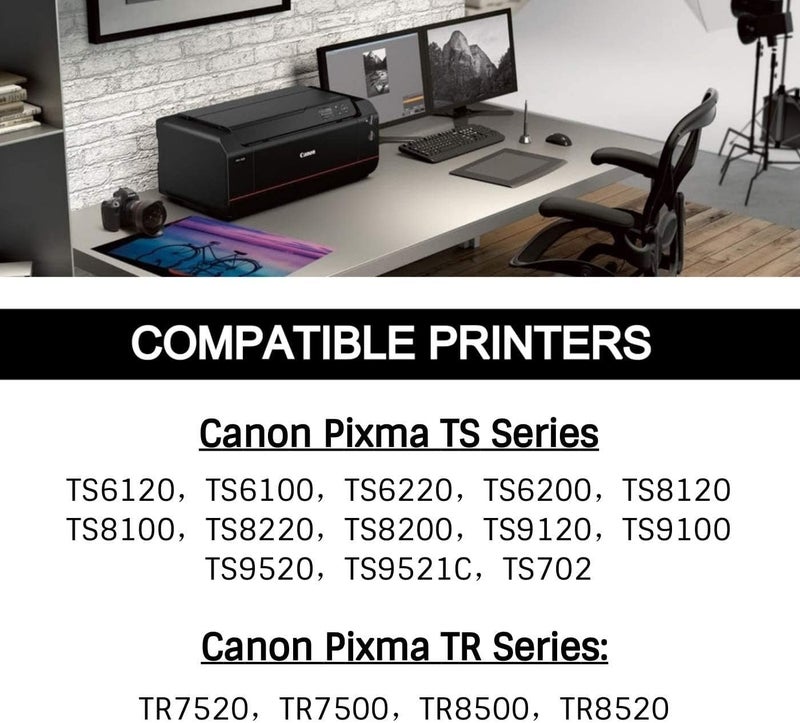 NEXTPAGE 280XXL PGBK Ink Cartridge Compatible Replacement for Canon 280 PGBK 280 XXL PGI-280XXL Black to Use with Pixma TR7520 TR7500 TR8520 TR8500 TS6200 TS6220 TS6300 Printer - Image 3