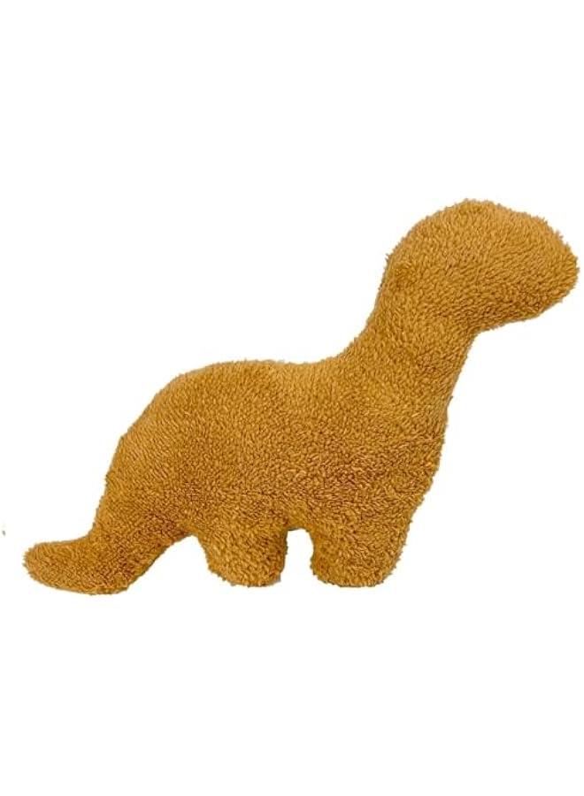 هوكور لعبة قطيفة للاطفال مقاس 45 سم بتصميم ديناصور دجاج، وسادة دجاج ناجتس مضحكة، هدايا للاطفال والبالغين والصديقة (وسائد مخملية) - Image 1