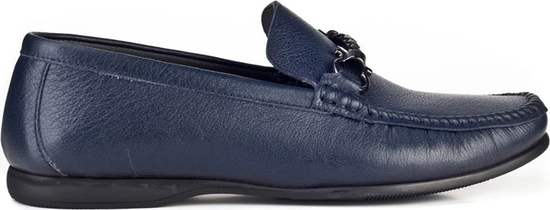 كاباني Men's Loafer Casual Shoes 167M098 Navy Blue
