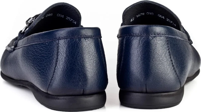 كاباني Men's Loafer Casual Shoes 167M098 Navy Blue