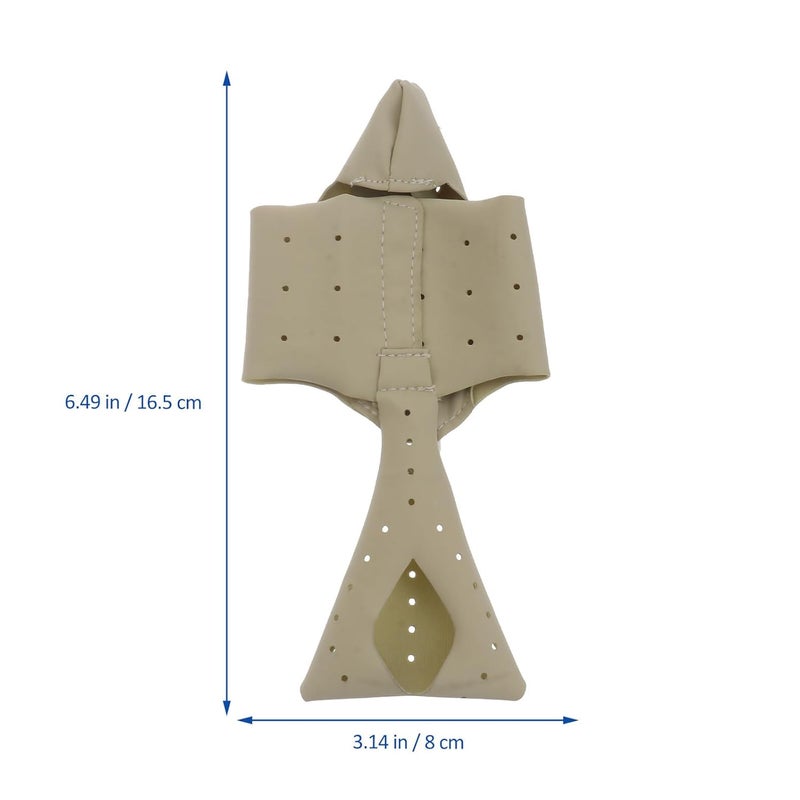 Bunion Splint Straightener Apricot Leather Brace for Women Size 35-39 Support Hallux Valgus Realign Bent - Image 2