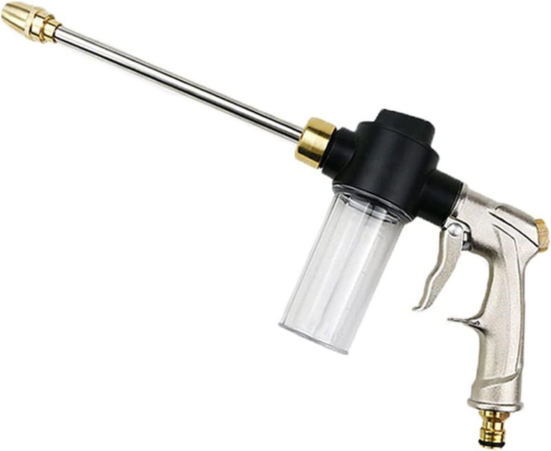 Cordless Pressure Washer, Garden Water Sprinkler Hose Nozzle High Pressure Car Wash Metal Spray Irrigation,for Car/Floor/Patio - Image 1