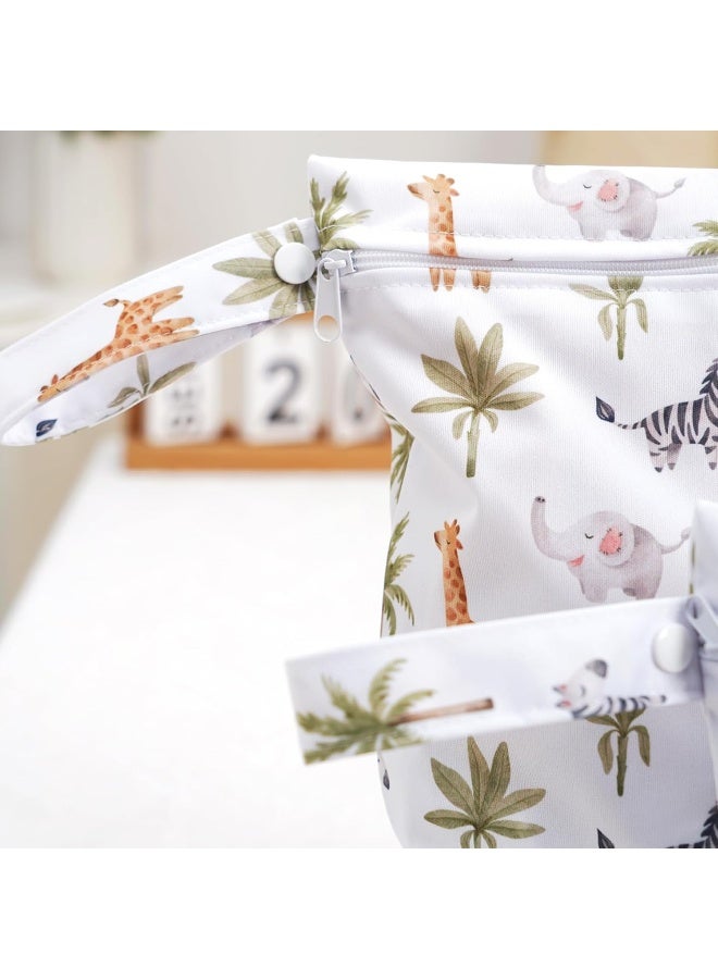 Happy Flute HappyFlute 3 Set Wet Bag Storage Bag Zipper Waterproof Washable Travel Bags - Image 3