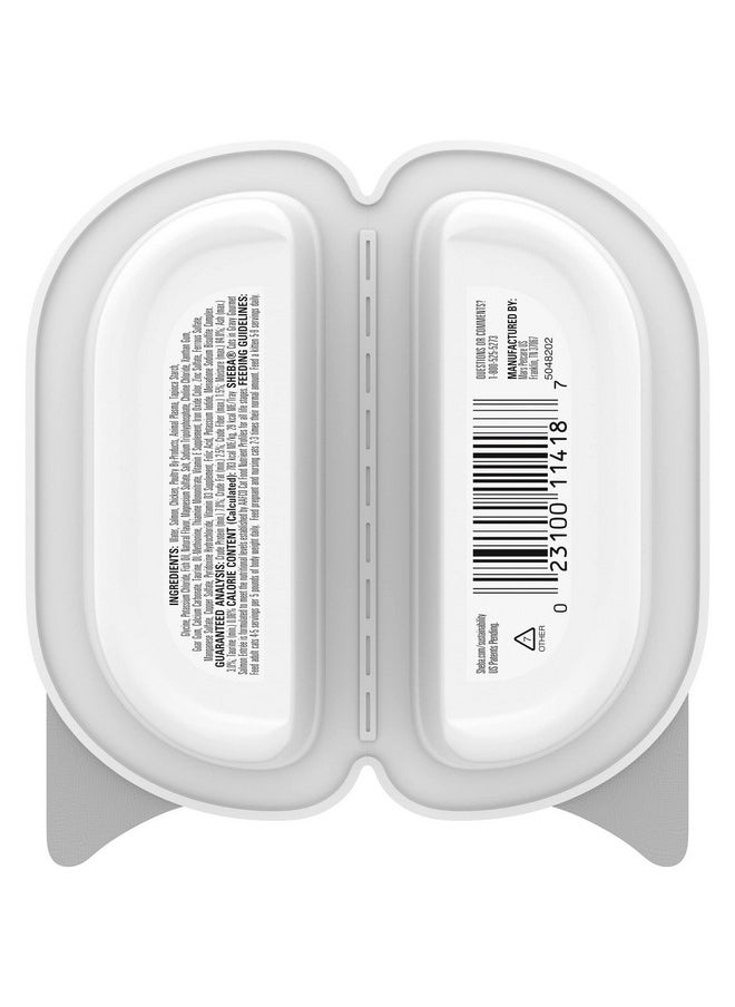 Sheba Perfect Portions Cuts In Gravy Adult Wet Cat Food Trays (24 Count, 48 Servings), Gourmet Salmon Entrée, Easy Peel TwinPack Trays  - Image 2