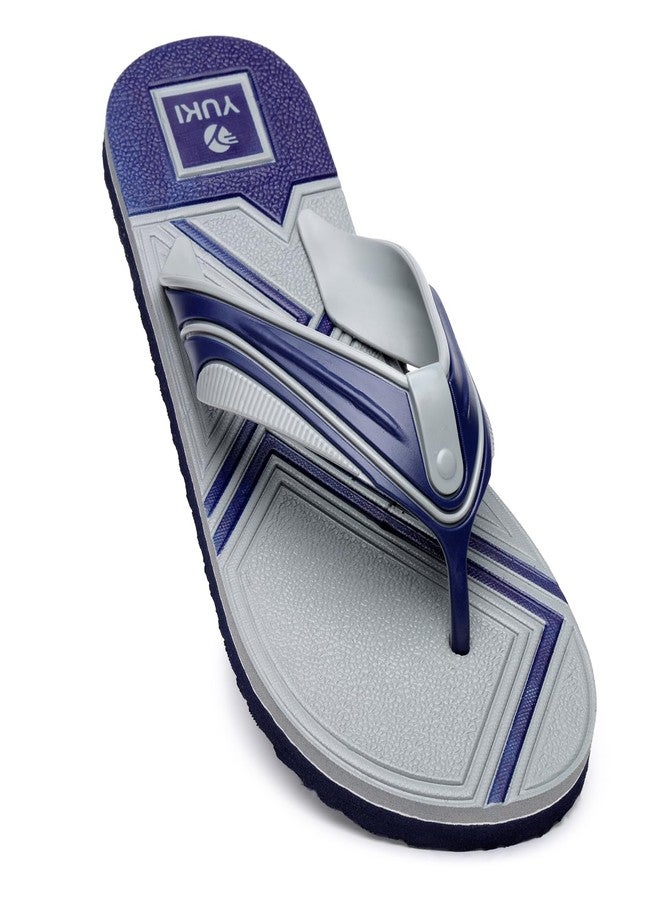 YUKI Men Slippers | Stylish Hawai Chappal Rubber Flip Flops Slippers, Comfortable & Ultra-Light, Waterproof Non-Slip Thong - Image 1