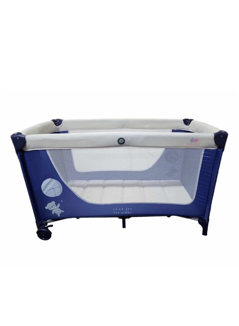 Everything For Kids Lockable Foldable Portable Crib And Carrying Bag - Image 1
