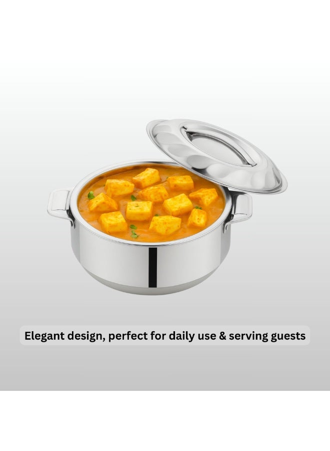 تسوماب قدر طهي تسوماب المعزول المصنوع من الفولاذ المقاوم للصدأ - سعة 1.5 لتر - Image 5