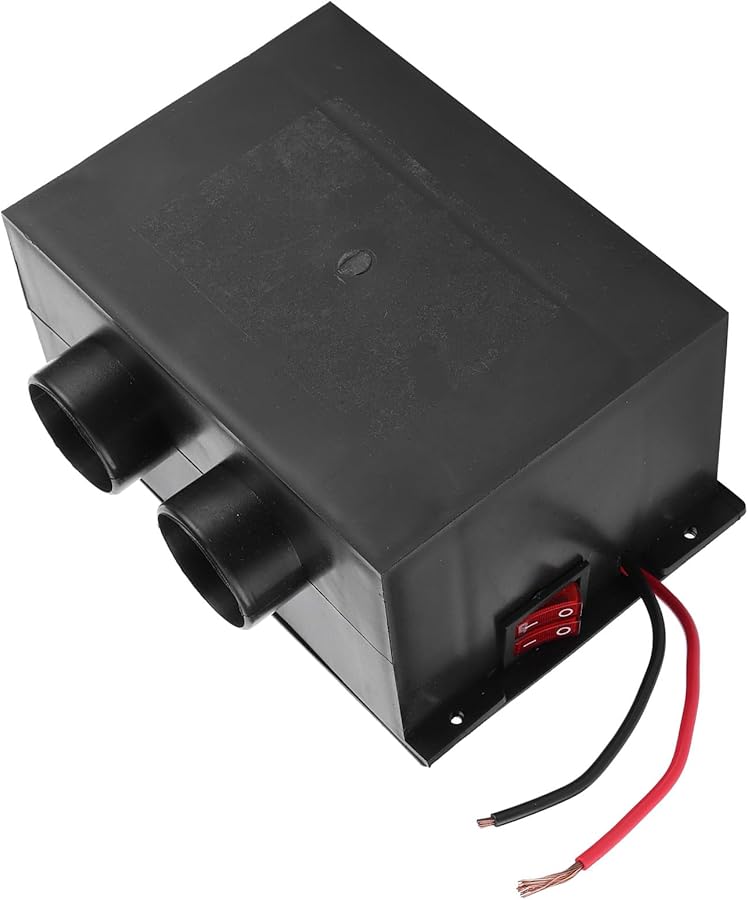 مدفأة سيارة محمولة عالمية 12 فولت 600 واط تدفئة سريعة مزيل الصقيع مدفأة - Image 4