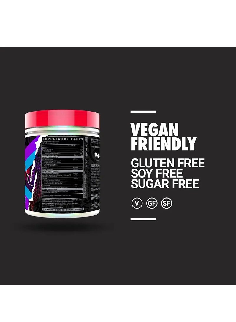 Ghost Legend All Out 20 serving Blue Raspberry - Image 4