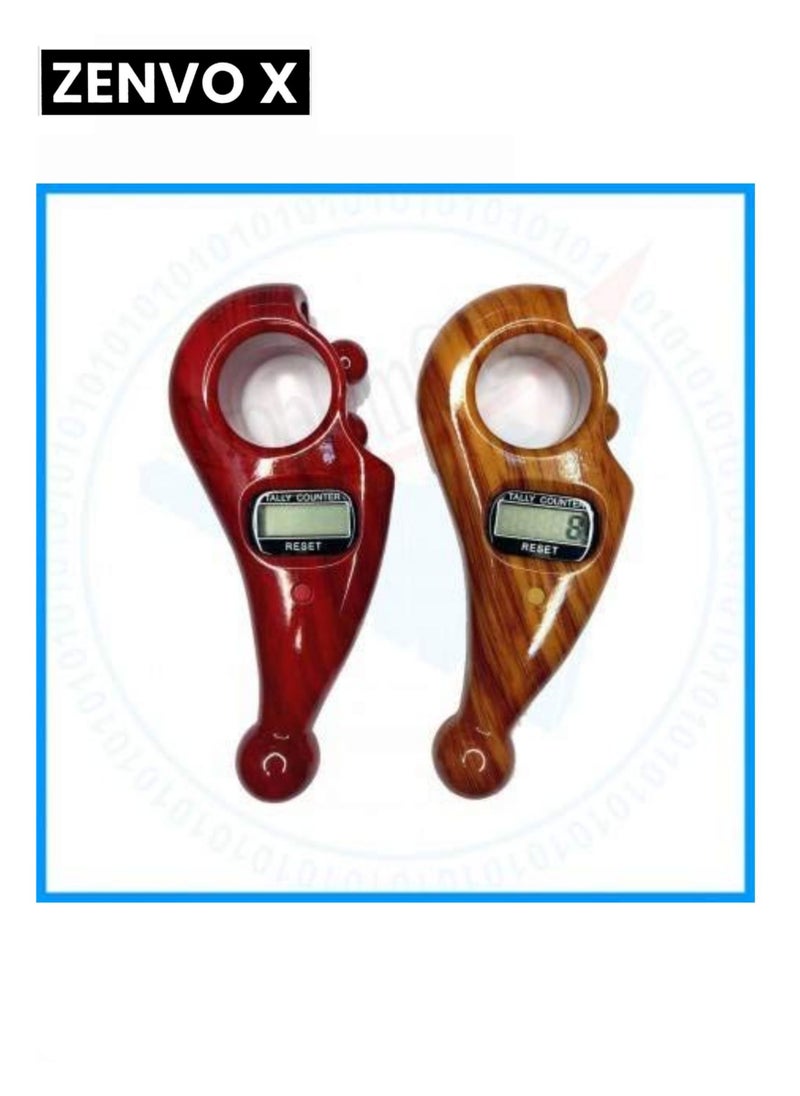zenvo X - Rotating Beads Islamic Digital Counter, Zikr Counter & Finger Tally Counter - Image 1