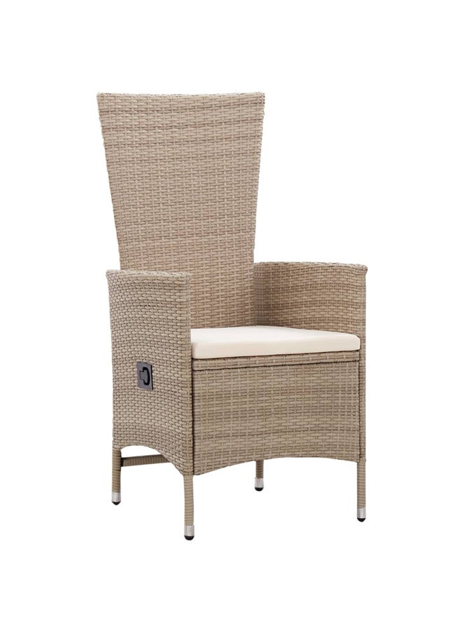 فيداكسل عدد 7 قطع طقم سفرة حديقة مع وسائد بيج 3099471 - Image 2