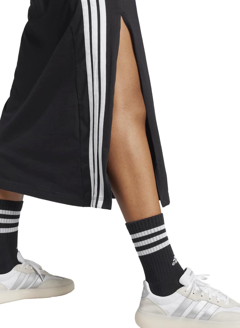 Adidas Essentials 3-Stripes Long Racerback Dress - Image 5