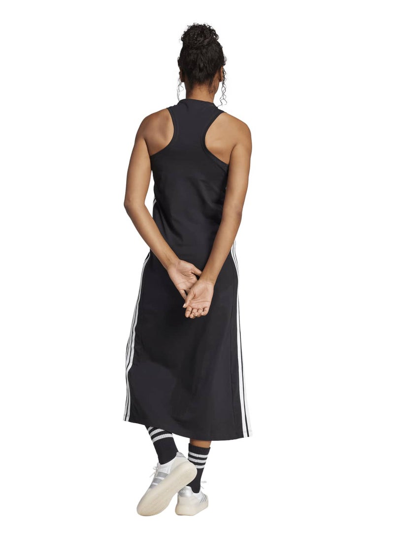 Adidas Essentials 3-Stripes Long Racerback Dress - Image 2