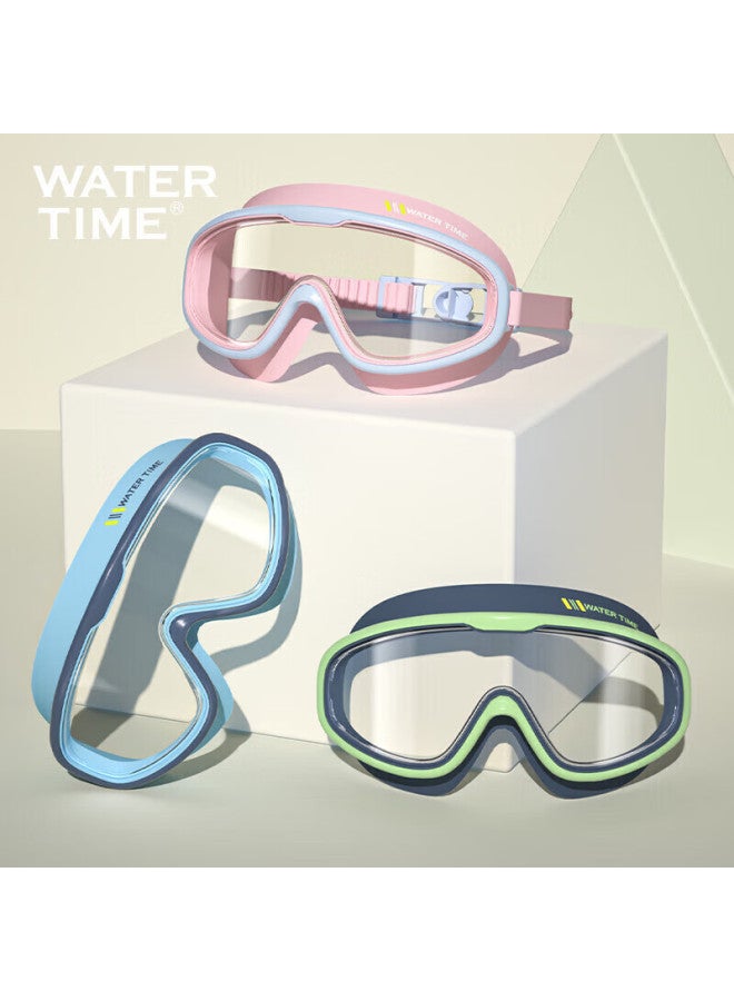 Watertime/shuichuan Children's Swimming Goggles, Large Frame Waterproof Anti-fog Swim Gl For Boys And Girls, Swimming Equipment, Jungle Green - Image 5
