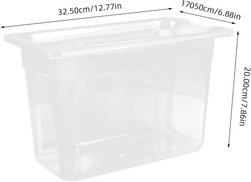 GLEAVI 6L Slow Cooker Container Sous Vide Approved Food Storage Box with Lids - Image 3