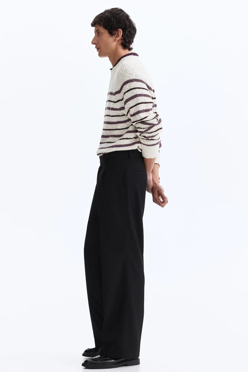 H&M  Loose Fit Tailored trousers for Men | Best Price UAE