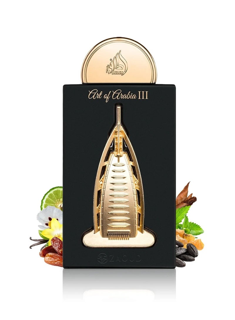 لطافة او دي بارفان برايد ارت اوف ارابيا III للجنسين من لطافة، 100 مل - Image 2