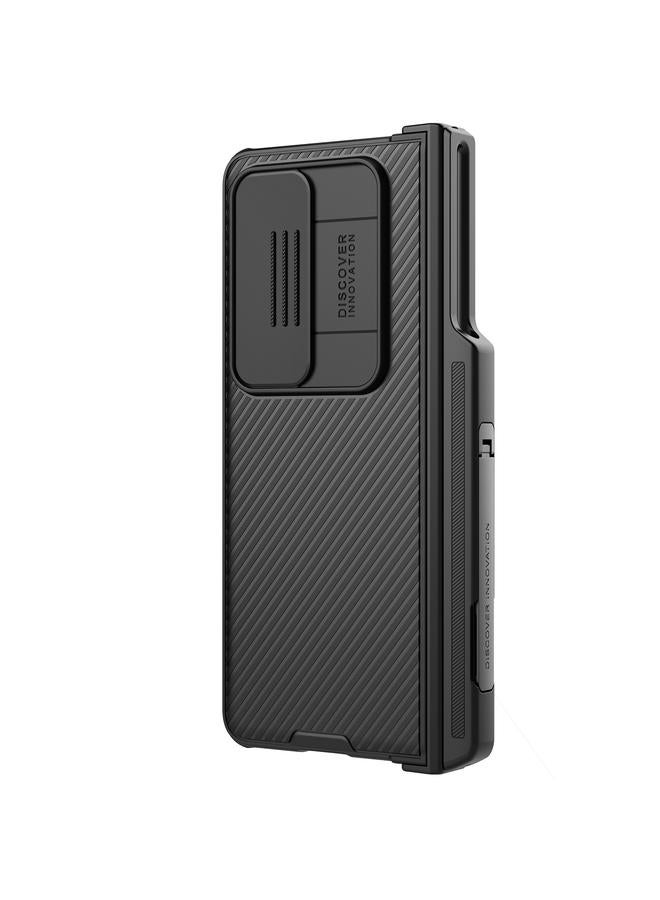 Nillkin Case For Samsung Galaxy Z Fold4 5G Black Mirror Pro Series Camshield PC Phone Case with Pen Slot, Set Version - Image 2