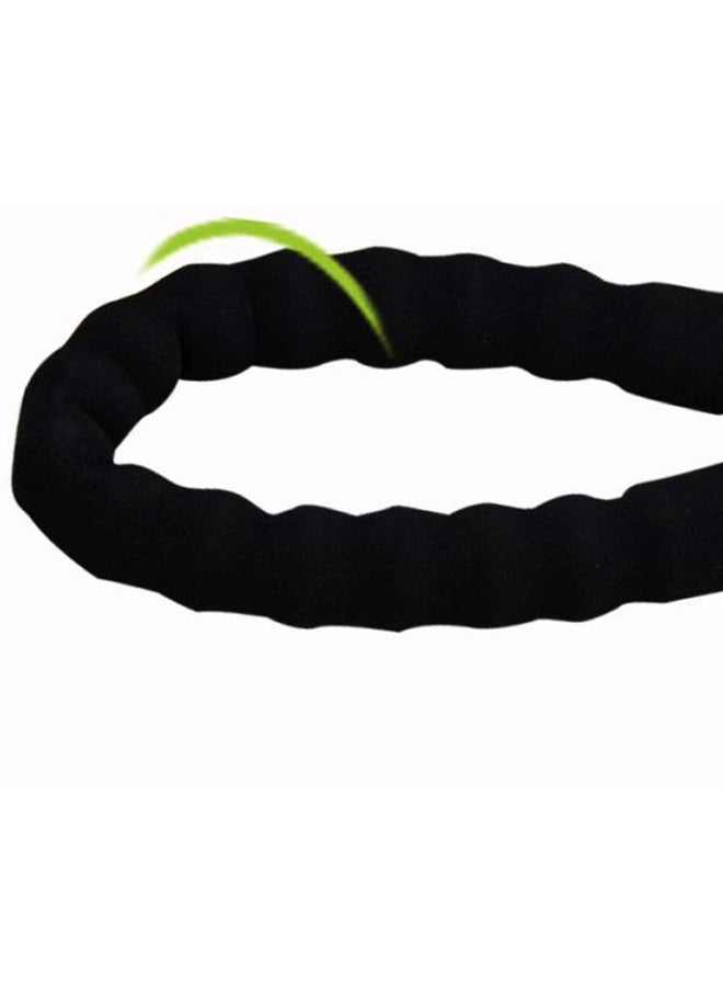 NIBEMINENT Magic Traction Rope For Walking Dog Pink/Black 140cm - Image 3