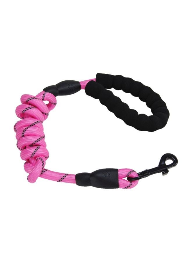 NIBEMINENT Magic Traction Rope For Walking Dog Pink/Black 140cm - Image 1