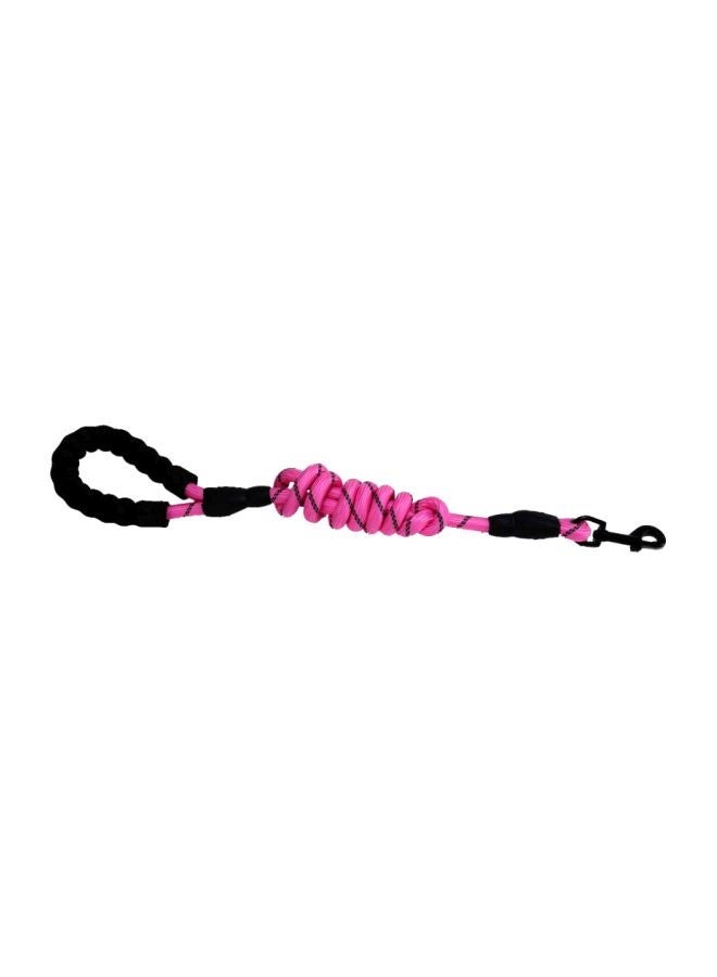 NIBEMINENT Magic Traction Rope For Walking Dog Pink/Black 140cm - Image 2