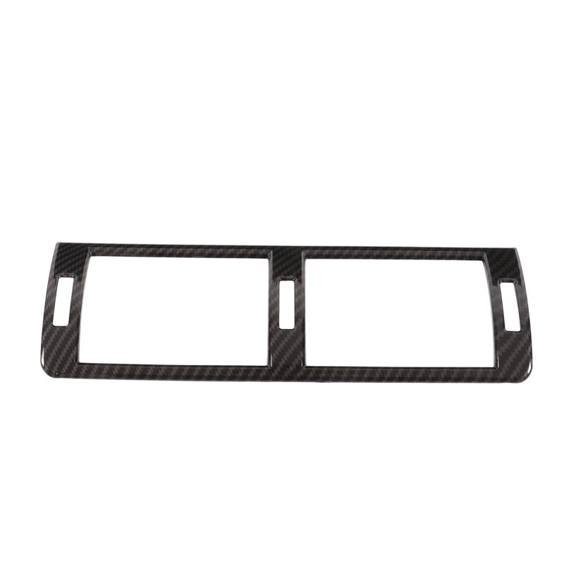 Central Console Air Vent Cover: ABS Material Carbon Fiber Style - Perfect Fitment Dashboard Vent Cover for 3 Series E46 1998-2004 Automotive Interior - Image 4