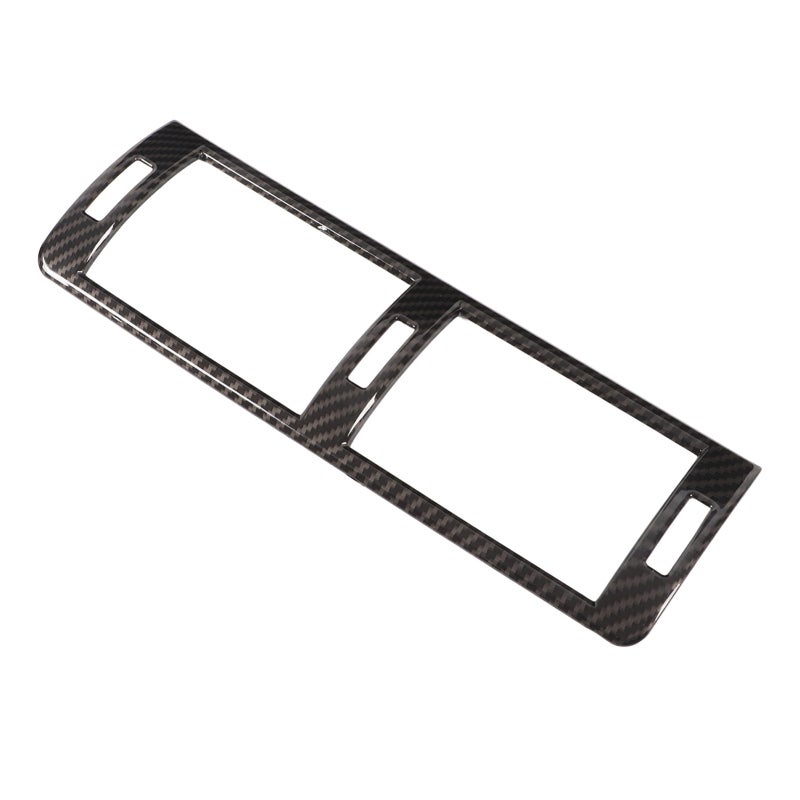 Central Console Air Vent Cover: ABS Material Carbon Fiber Style - Perfect Fitment Dashboard Vent Cover for 3 Series E46 1998-2004 Automotive Interior - Image 2