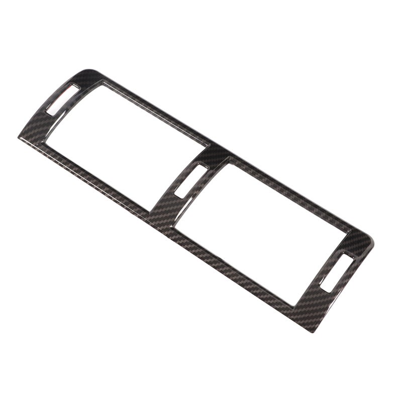 Central Console Air Vent Cover: ABS Material Carbon Fiber Style - Perfect Fitment Dashboard Vent Cover for 3 Series E46 1998-2004 Automotive Interior - Image 1
