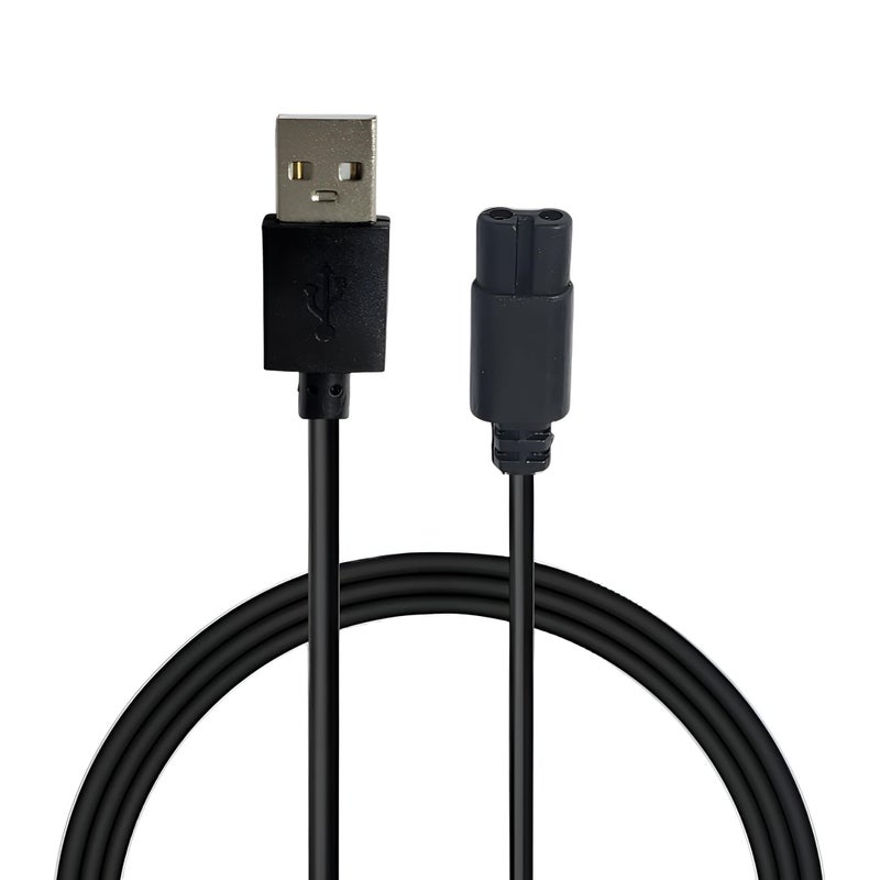Upix USB Mi Trimmer Charging Cable 1 Meter (3.2 Feet), Compatible Only for Mi Trimmer, Shavers, Body Groomers - (Please Match Cable Port before Ordering, Check Images) (Works with 5V USB Adapter) - Image 2
