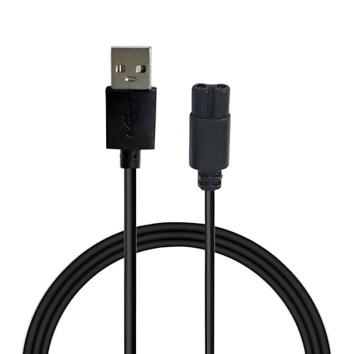 Upix USB Mi Trimmer Charging Cable 1 Meter (3.2 Feet), Compatible Only for Mi Trimmer, Shavers, Body Groomers - (Please Match Cable Port before Ordering, Check Images) (Works with 5V USB Adapter) - Image 1