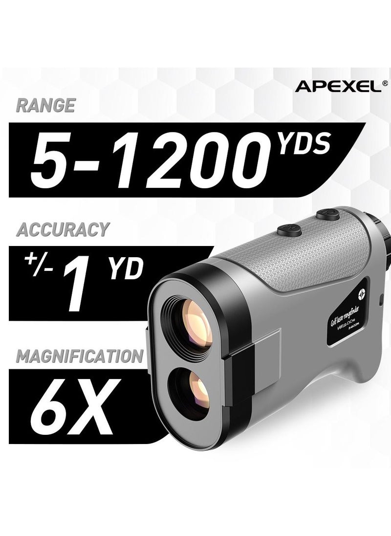 APEXEL Golf Distance Meter 1200 Meters Outdoor Sports Distance Meter Flagpole Locking Laser Distance Meter  - Image 1