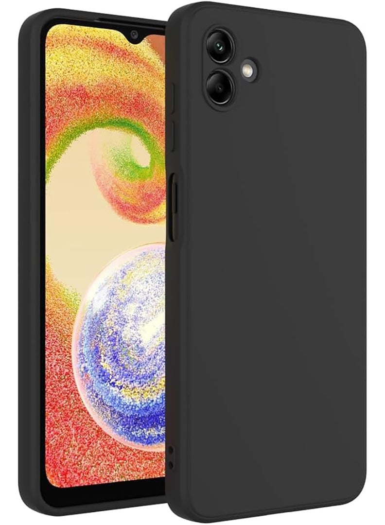 Case Up Compatible with Samsung Galaxy A07  Case, Soft & Premium Liquid Silicone [Anti-Scratch Microfiber Lining] Shockproof Protective Slim Phone Cover for Samsung Galaxy A07 2025, Black - Image 1