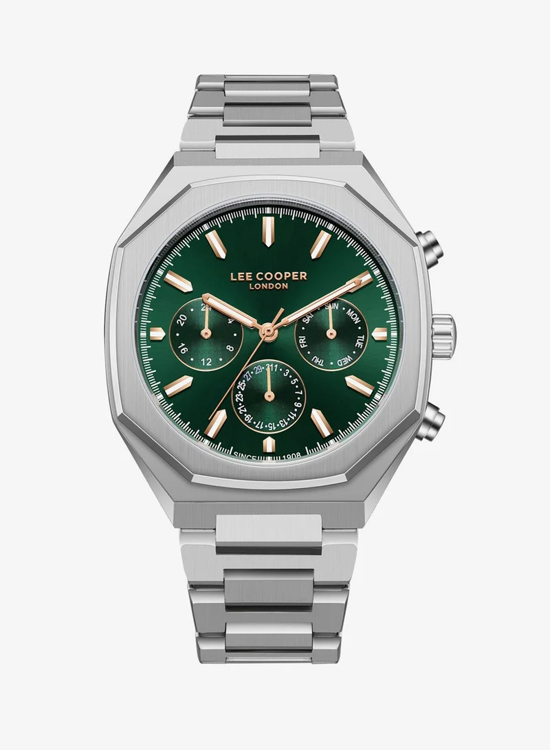 Lee Cooper Men's Metal Multi Function Watch LC08045.370 - 43 mm
