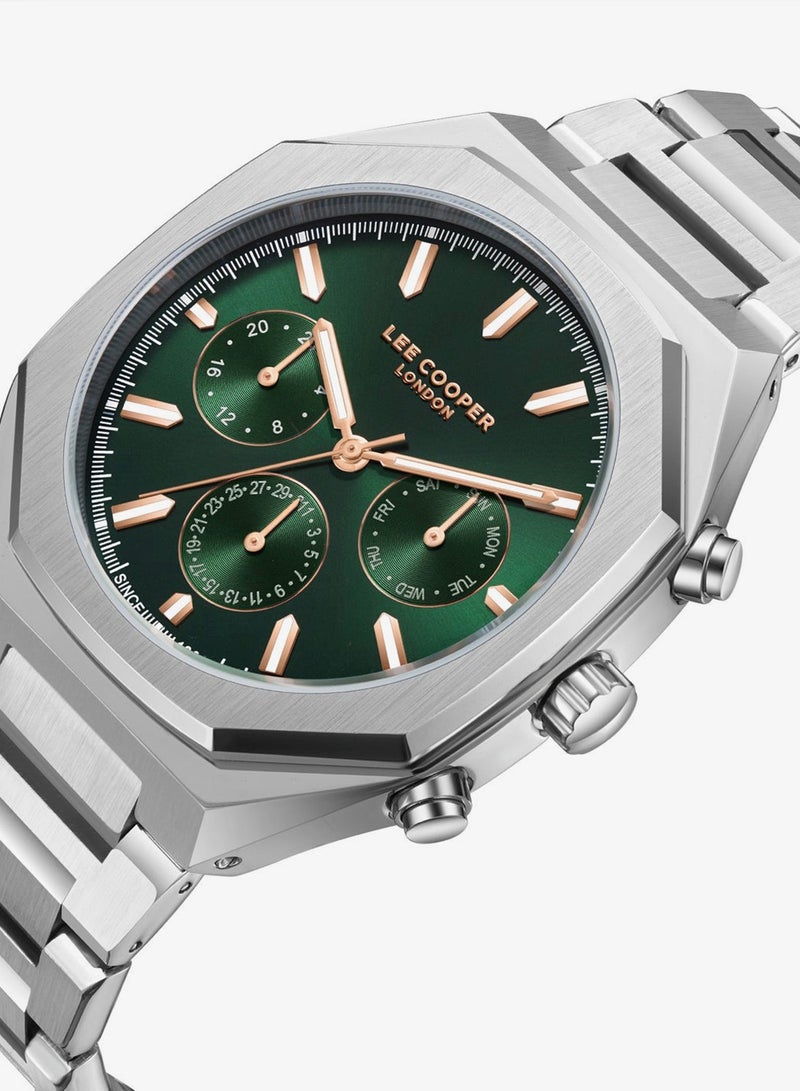 Lee Cooper Men's Metal Multi Function Watch LC08045.370 - 43 mm - Image 2