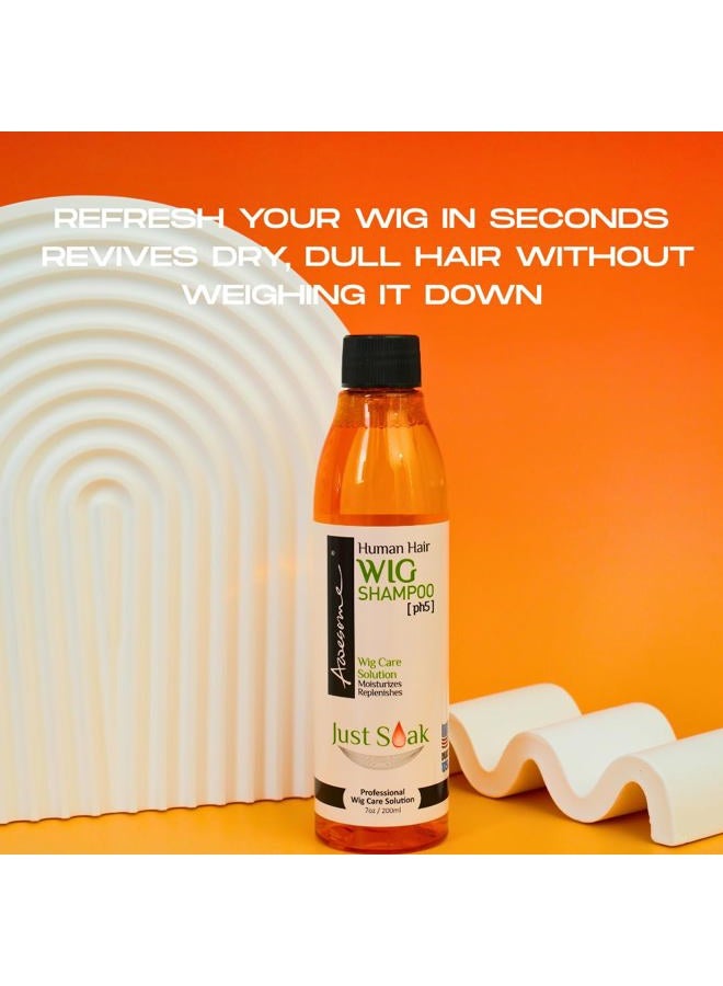 Awesome (70ml) - Awesome Human Hair Wig Leave-in Conditioning Spray [pH5] - Top Professional Wig Care Solution, Best Wig Detangle Spray, Moisturises & Replenishes Human Hair Wigs, Easy Combing, Coconut Oil, 7 - Image 4