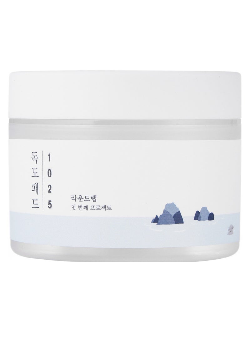 Round Lab 1025 Dokdo Toner Exfoliating Face Pads 70units - Image 1