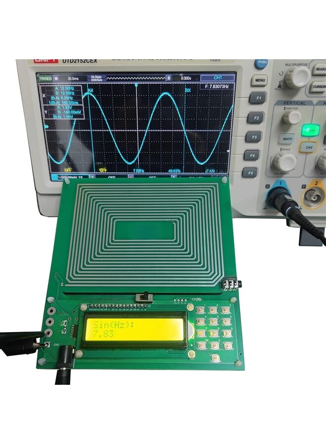 Adjustable Schumann Sine Wave Resonance Generator Ultra-Low Frequency Pulse Generator Resonator USB - Image 3