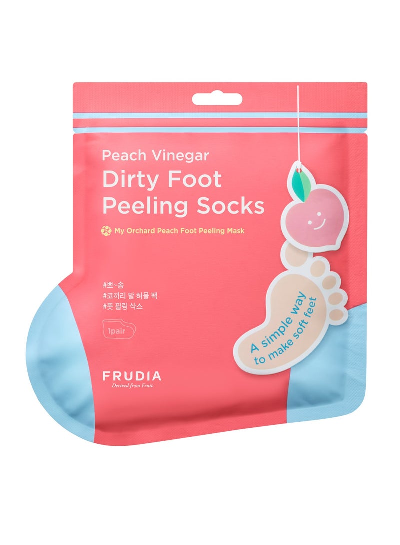 Frudia My Orchard Peach Foot Peeling Mask 1pair - Image 1