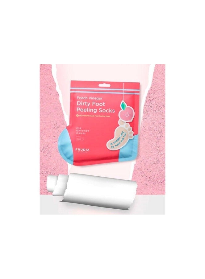 Frudia My Orchard Peach Foot Peeling Mask 1pair - Image 2