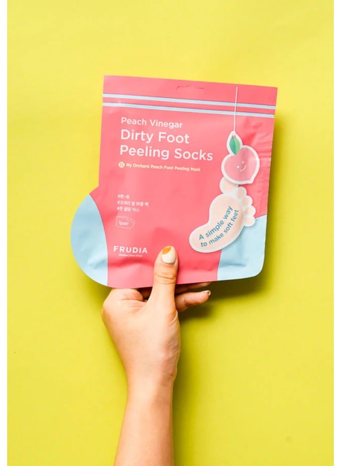 Frudia My Orchard Peach Foot Peeling Mask 1pair - Image 3