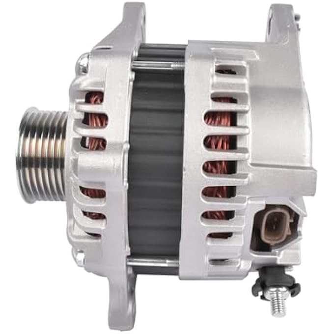 TEKKOAUTO Alternator Replacement for Nissan Murano Pathfinder 3.5L INFINITI JX35 QX60 2013-2016 150A CW 7-Groove 231003JA1A 11538 23100-3JA1ARE - Image 3