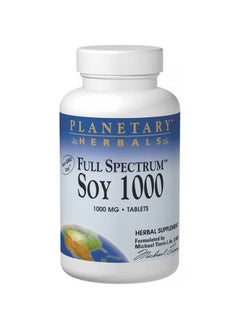 Planetary Herbals Soy 1000 Full Spectrum, 1000 mg, 60 Tablets