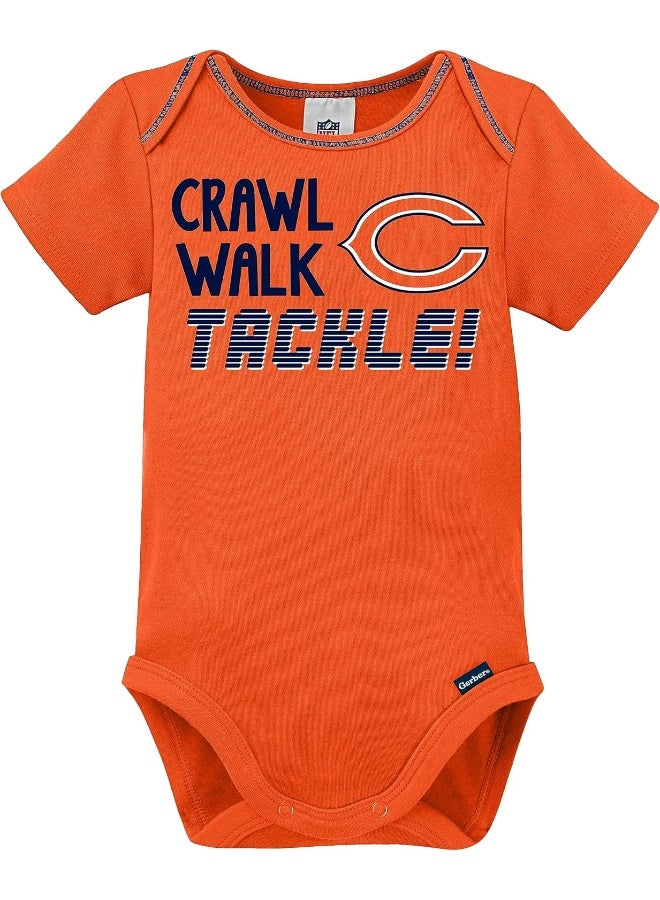 Gerber NFL Baby Boys 3 Pack Short Sleeve Bodysuit  - Image 2