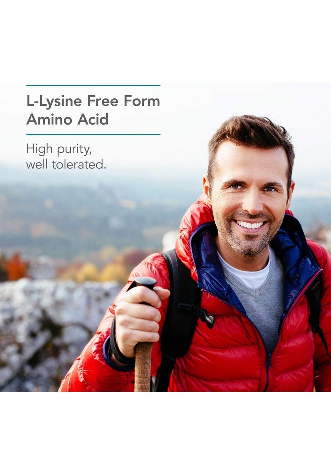 Nutricology L Lysine 500 Mg Collagen And Bone Health Immune Support 100 Vegetarian Capsules  - Image 5