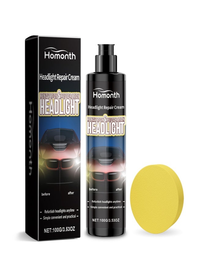 Car Headlight Repair Cream Anti Oxidation Brightening Scratch Repair For Car Light Maintenance For Car Care - pzsku/ZDC6645F1C580CF2F43D2Z/45/_/1722753457/a3448832-c2ba-4892-81e2-aadf101a873a