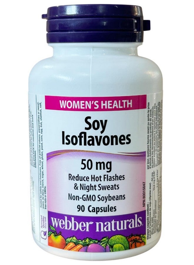 Webber naturals Webber Naturals Soy Isoflavones 50mg 90 Capsules - Image 1