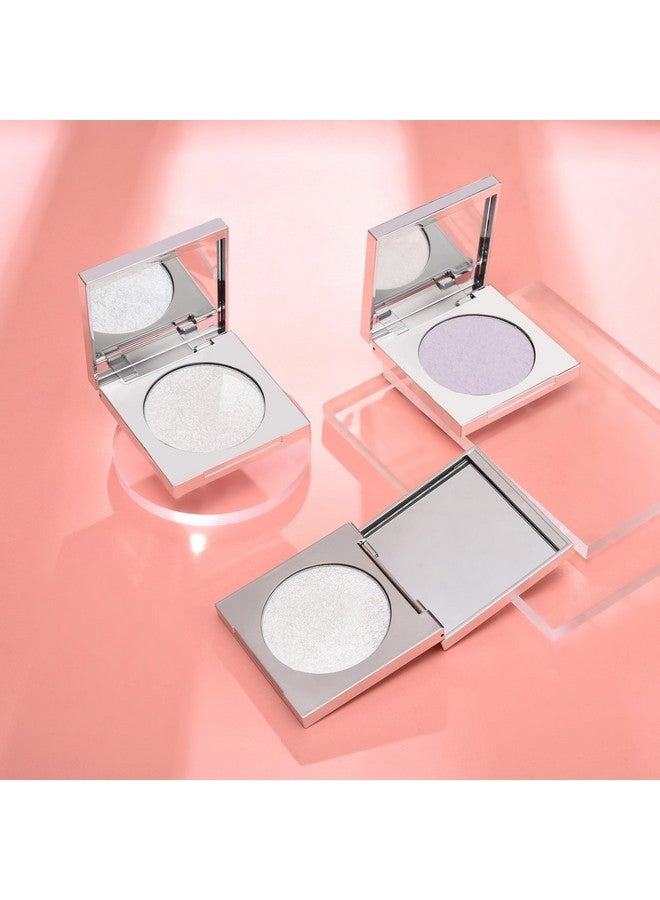 ONLYBETTER Highlighter Makeup, Cream Highlighter, Face Highlighter, Lasting Shimmer Highlighting Makeup Powder, Highlighters for face - Sliver White - Image 2